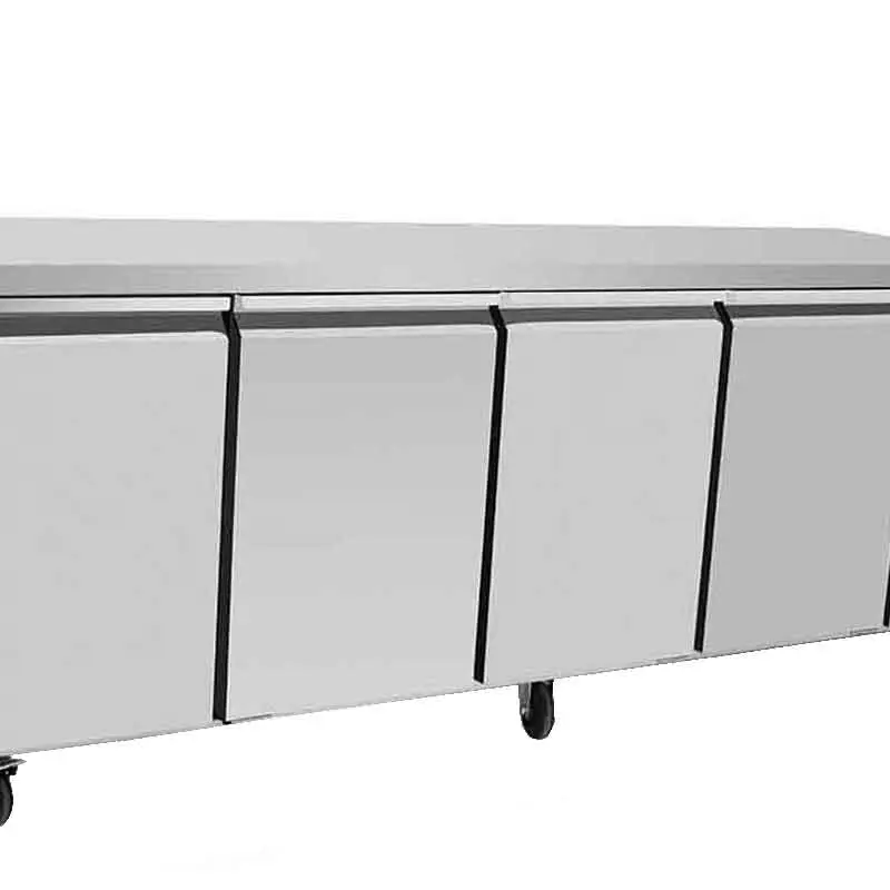 Table réfrigérée positive GN1/1 - 4 portes - 560L