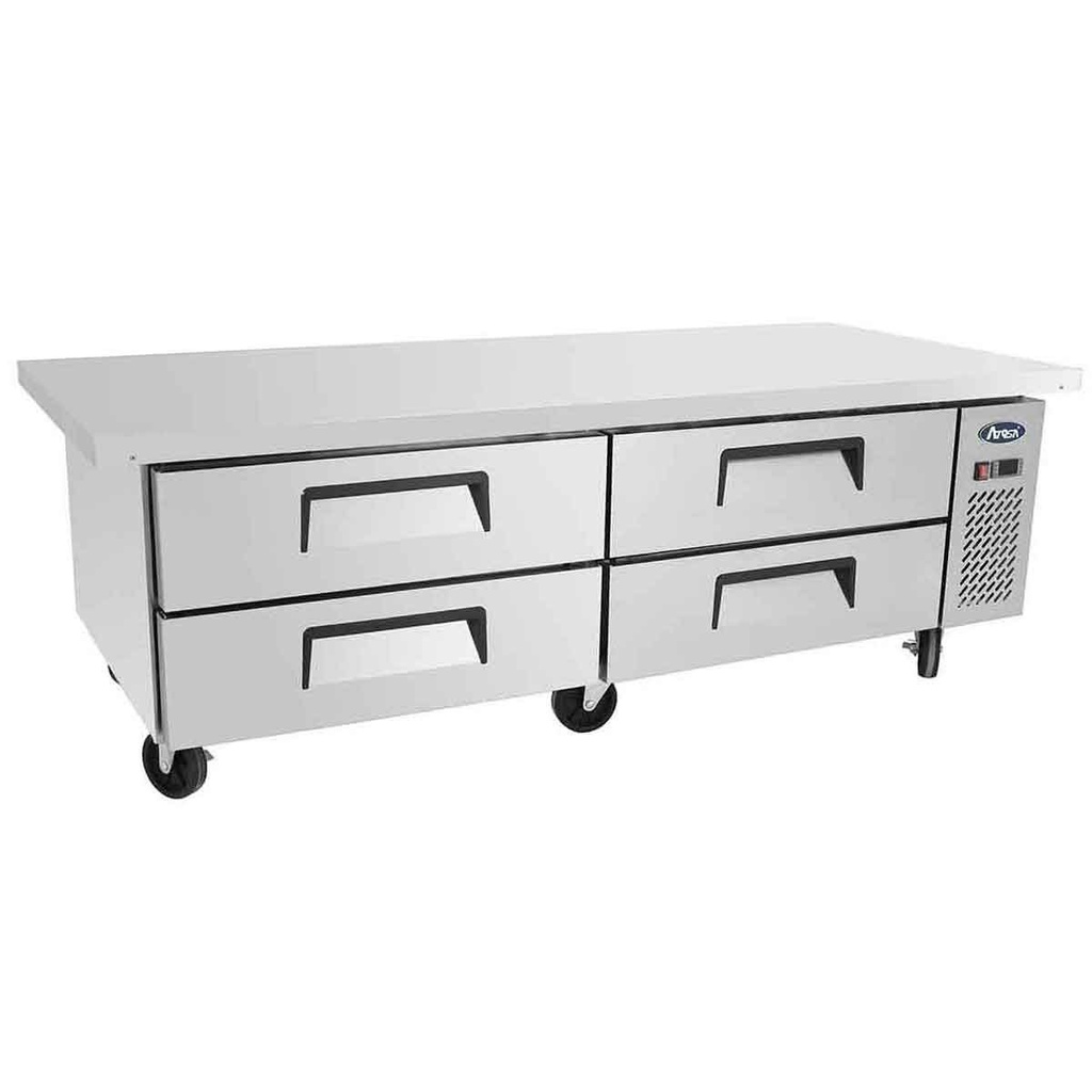 Soubassement positif - 4 tiroirs - GN1/1
