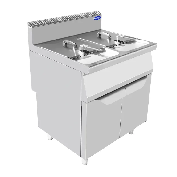 Friteuse gaz sur placard - 2x16L - Série 700