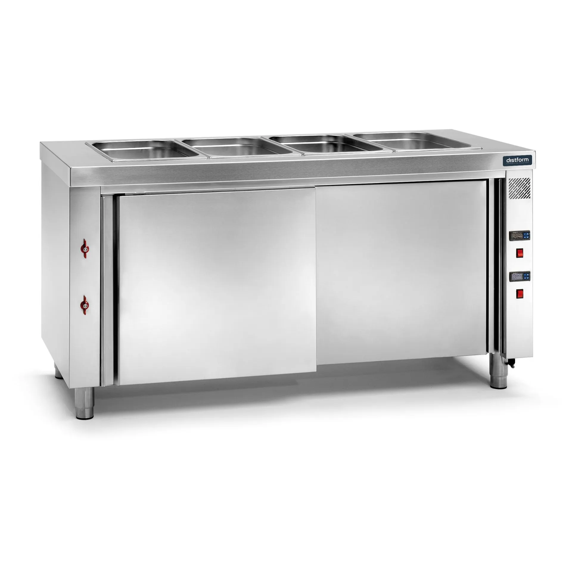 Table bain-marie avec réserve 1200x700x850 GN 3/1