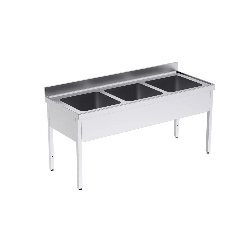 Bâti avec plonge 1800x700 triple