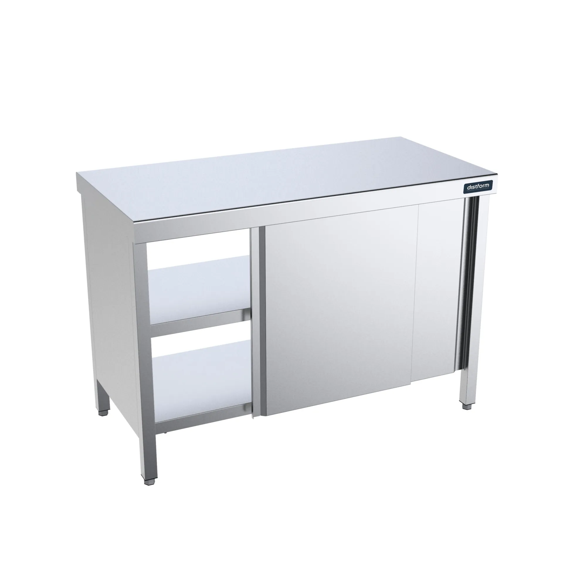 Table centrale traversante 2000x800 avec portes