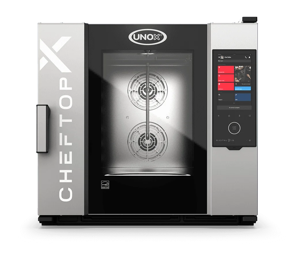 CHEFTOP-X Digital.ID COUNTERTOP 6 GN 2/1 Électrique - charnière droite - Viande grasse (PO) - Ethernet