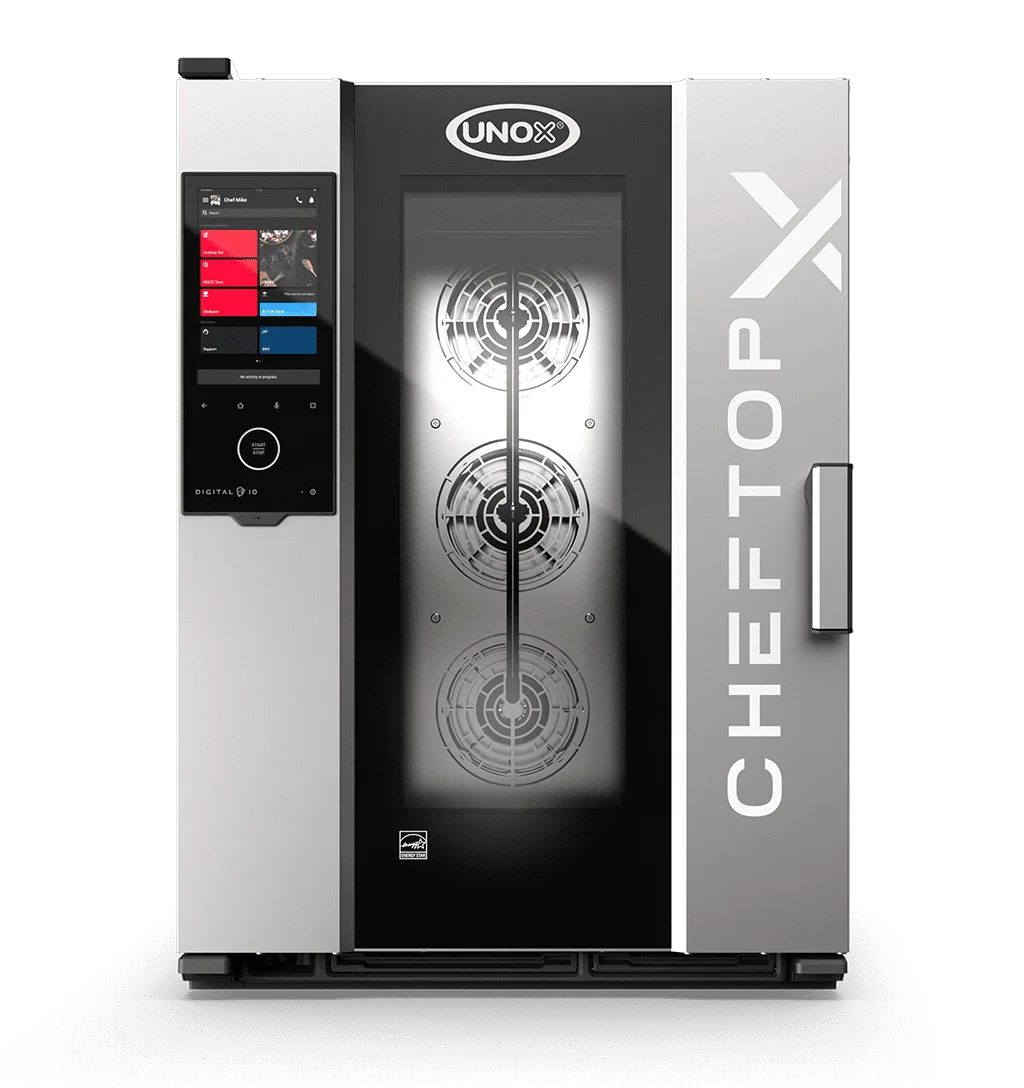 CHEFTOP-X Digital.ID COUNTERTOP 10 GN 1/1 Électrique - charnière gauche - Ethernet