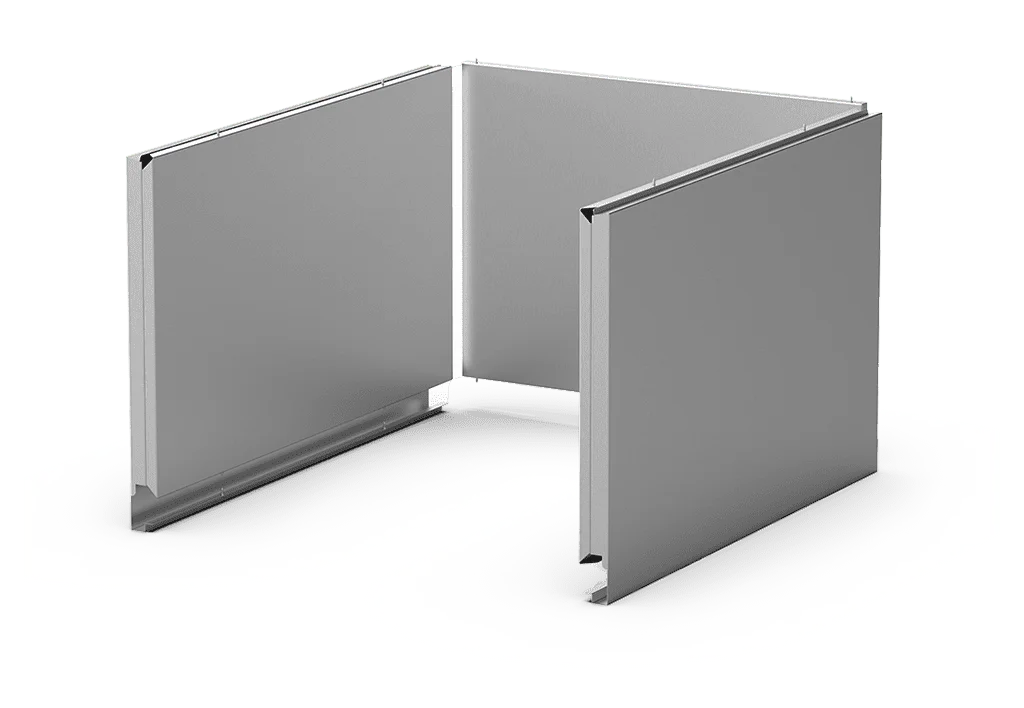 Couvertures latérales pour piètement ultra haut - GN 2/1