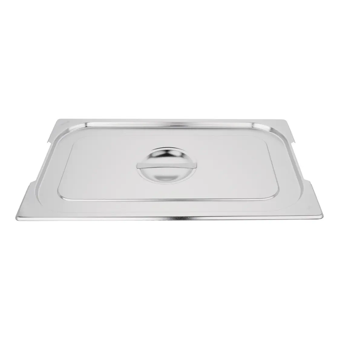 Couvercle inox GN 1/1 avec poignée Vogue