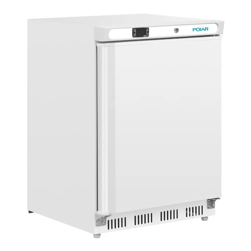 Dessous de comptoir négatif blanc Polar Série C 140L