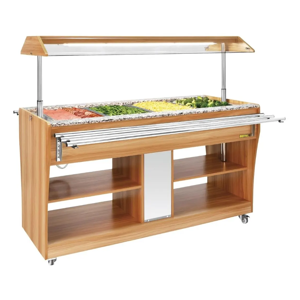 Buffet central chauffant Buffalo