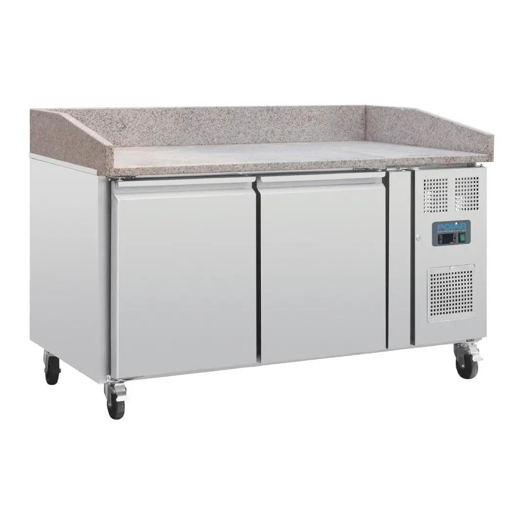 Comptoir à pizza 2 portes dessus granit Polar Série U