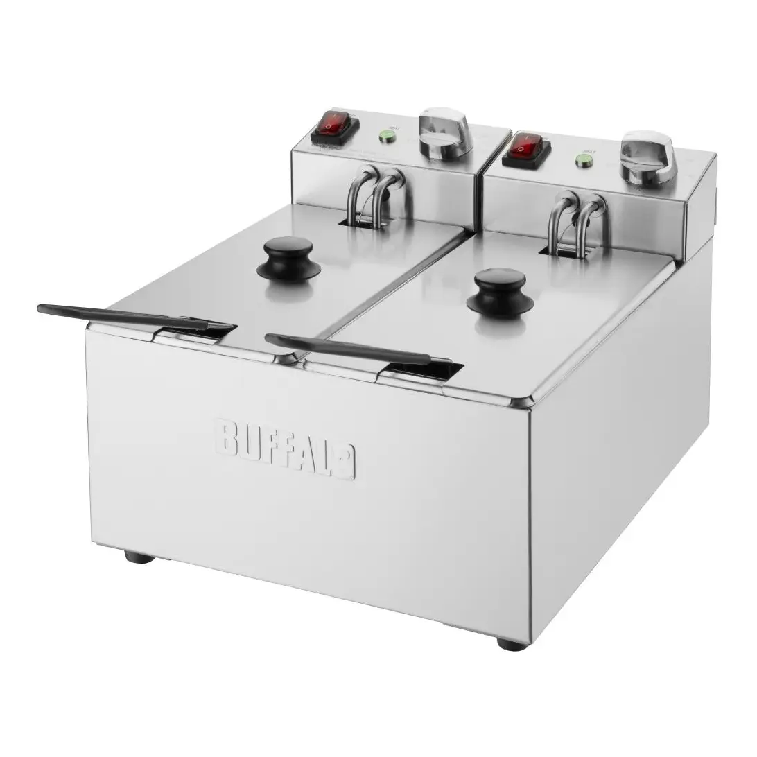 Friteuse double Buffalo - 2x3L