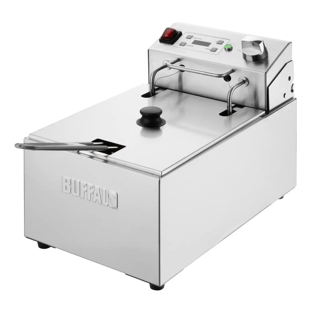 Friteuse électrique simple avec minuterie Buffalo 5L