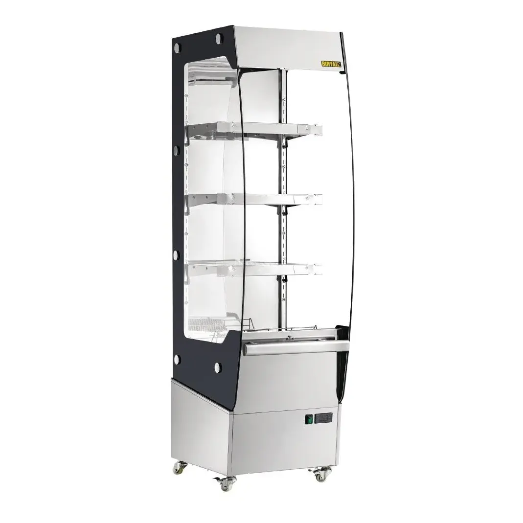 Vitrine libre-service chauffante slim Buffalo