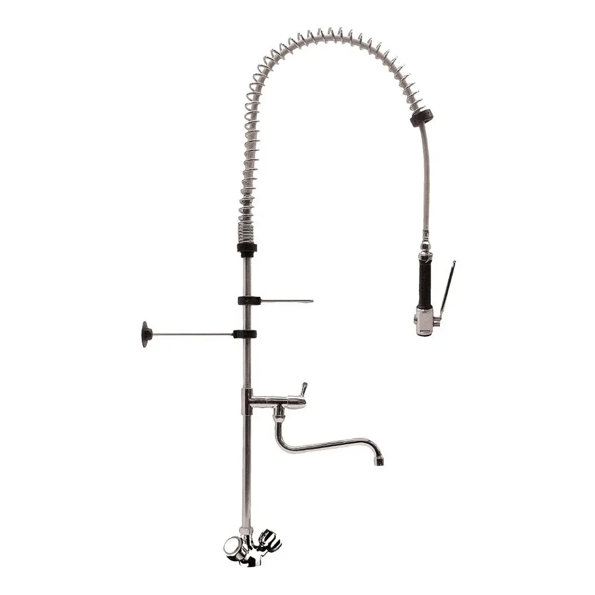 Douchette mélangeur monotrou standard avec col de cygne Gastro M