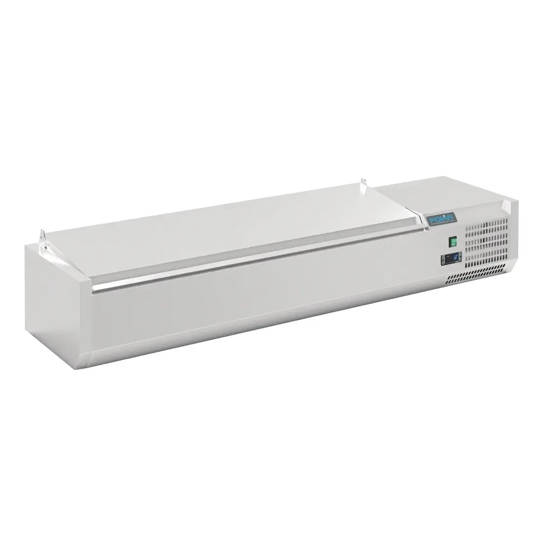 Saladette à poser avec couvercle Polar Série G 6x GN 1/4
