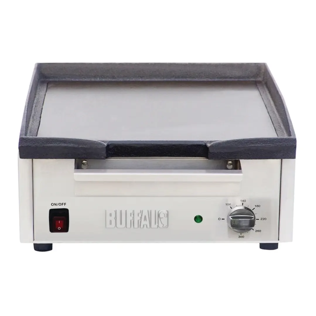 Plaque de cuisson électrique de comptoir Buffalo - 380x385mm