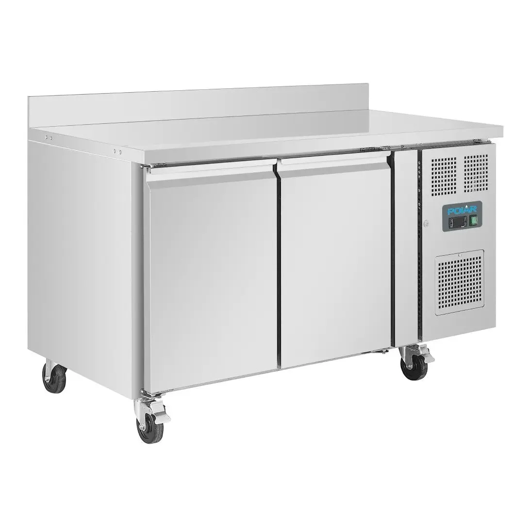 Table réfrigérée négative 2 portes avec dosseret 282L Polar Série U