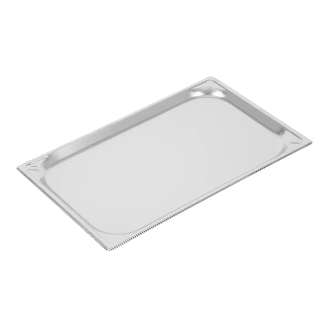 Bac inox 18/10 GN 1/1 professionnel Vogue 20mm