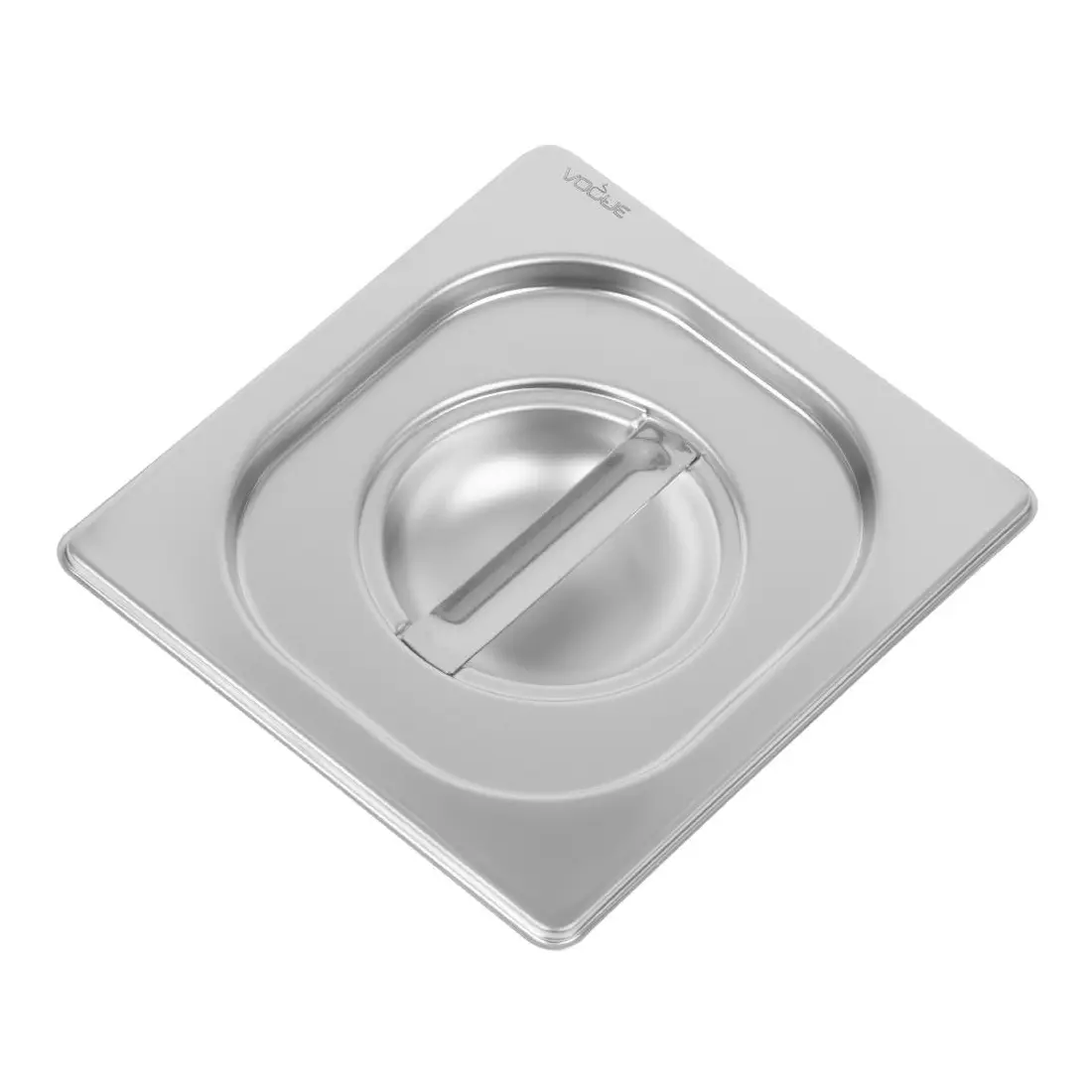 Couvercle inox 18/10 professionnel Vogue GN 1/6