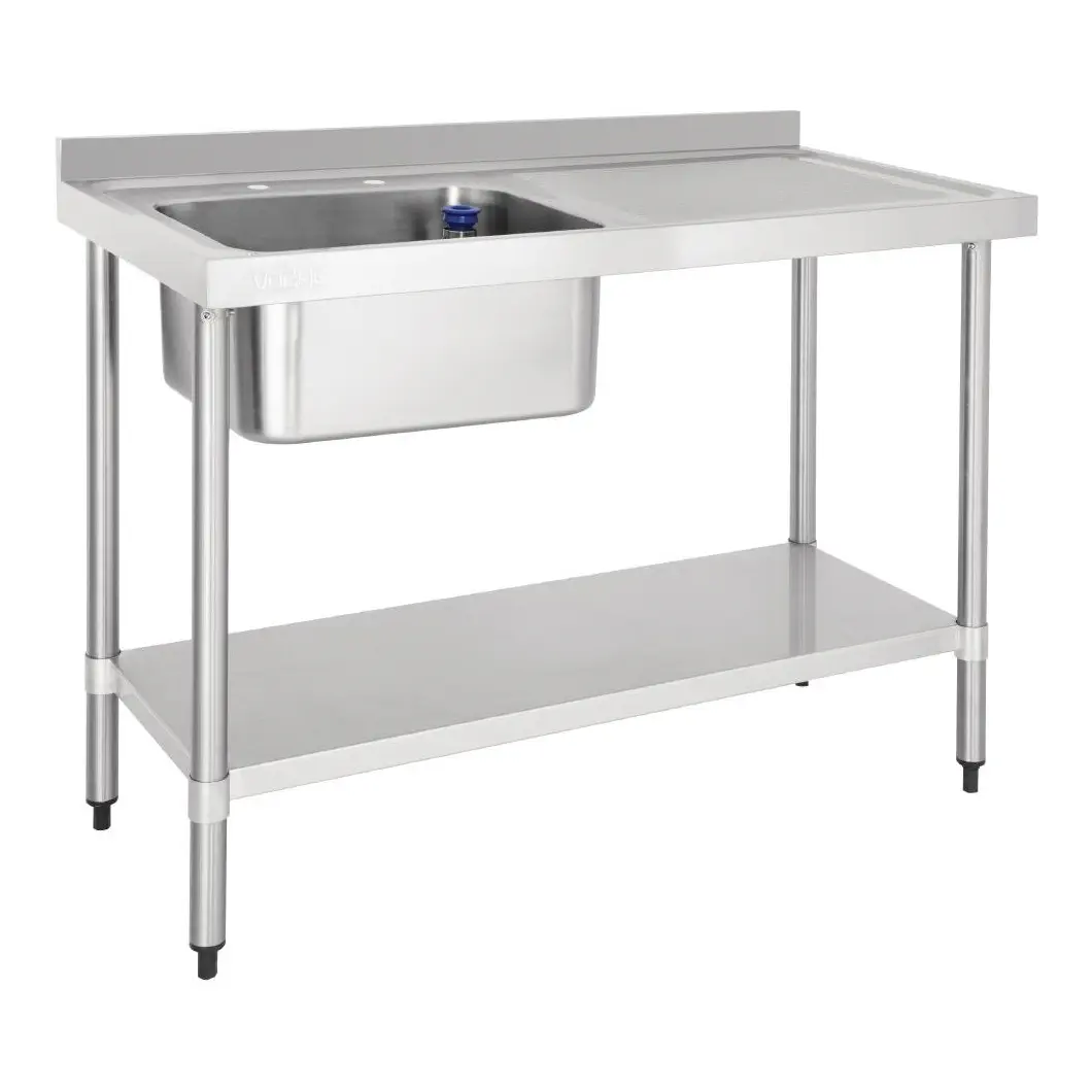 Plonge un bac égouttoir à droite Vogue 1200mm