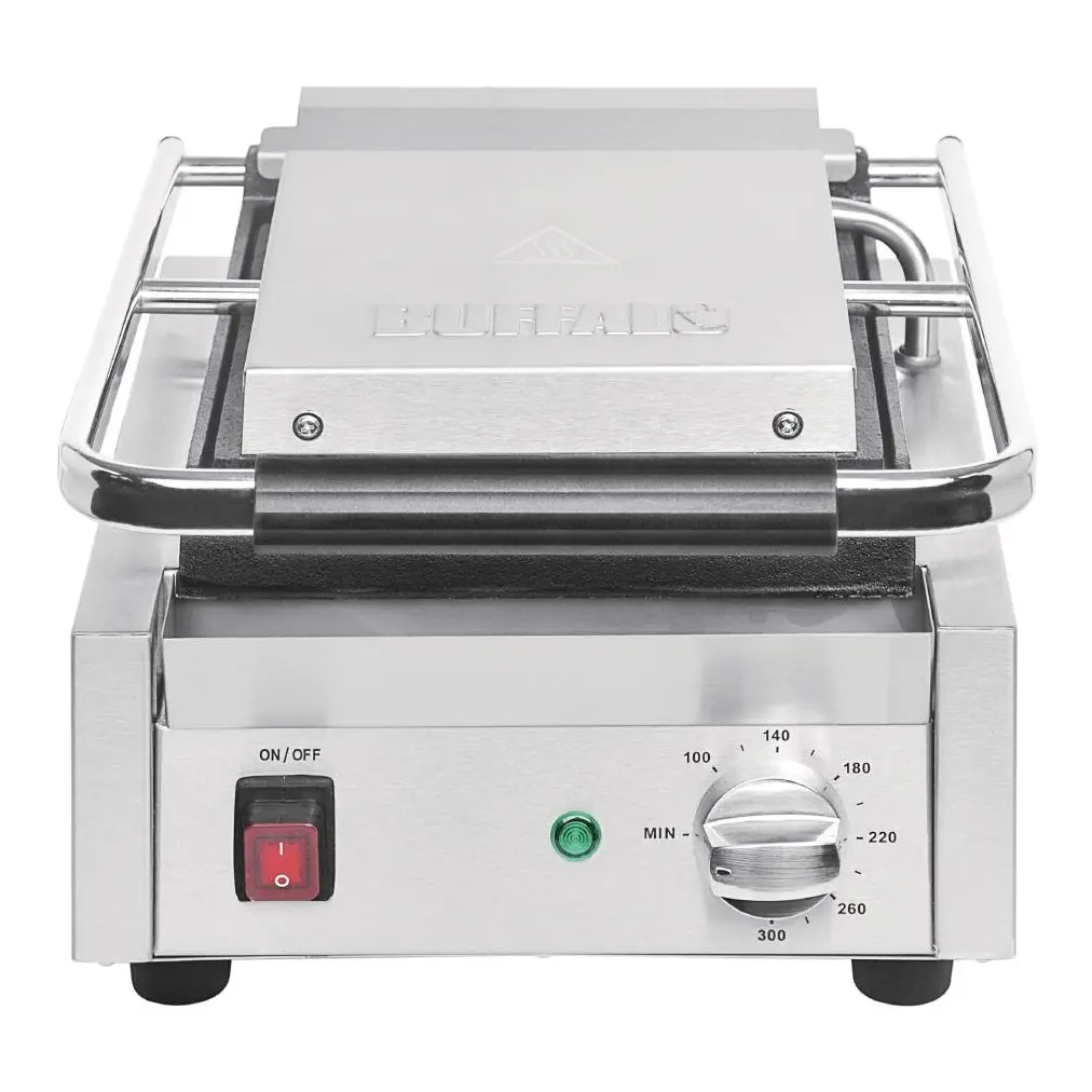 Gril de contact simple Bistro Buffalo lisse/lisse