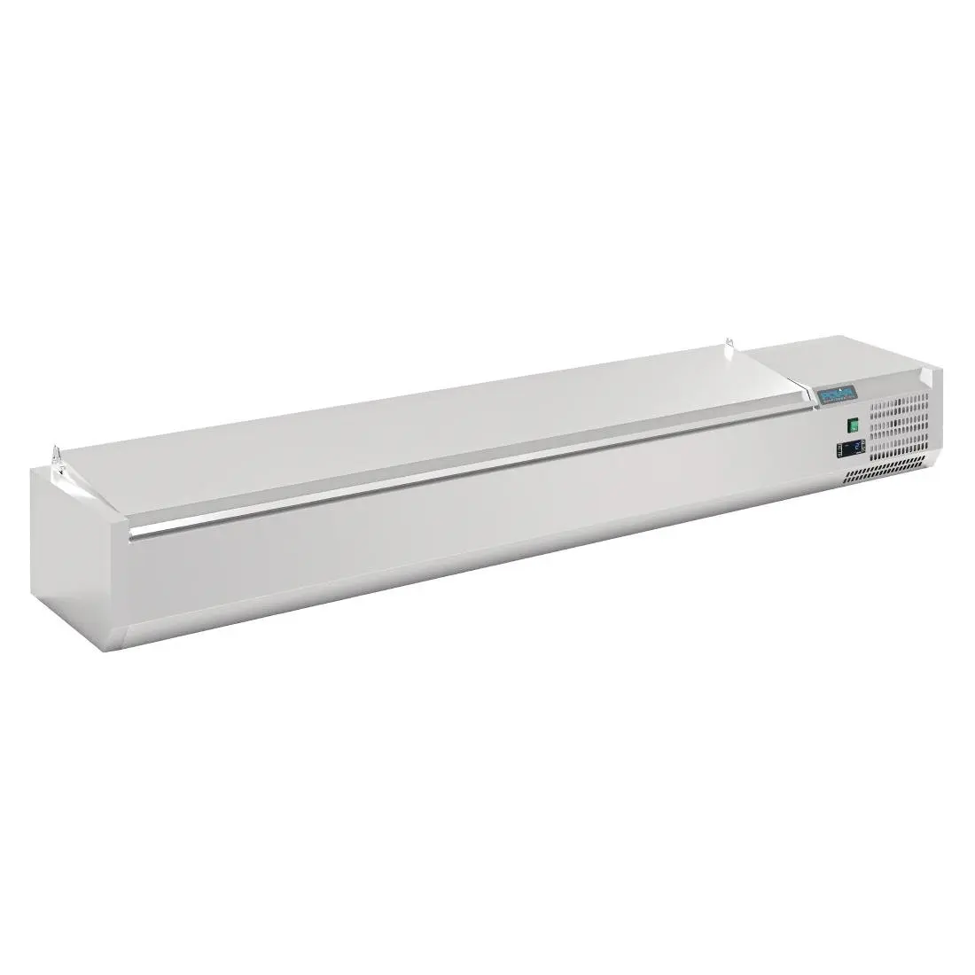 Saladette à poser avec couvercle Polar Série G 10x GN 1/4