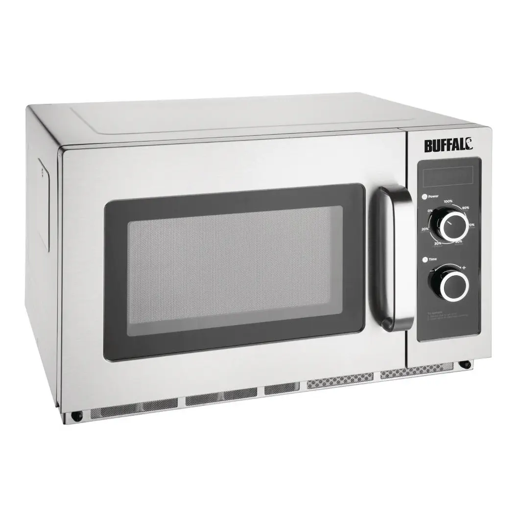 Micro-ondes professionnel manuel Buffalo 34L 1800W