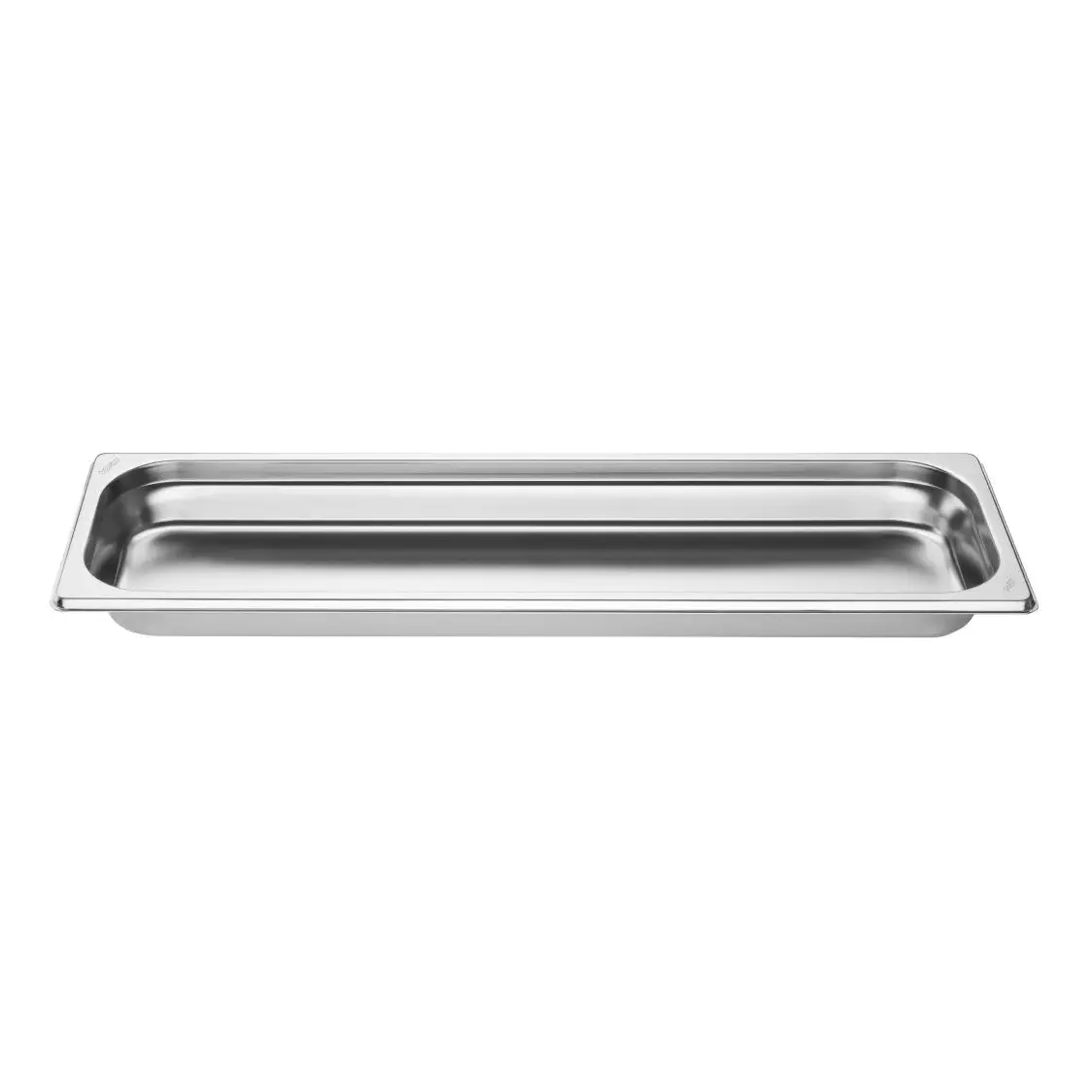 Plateau inox GN 2/4 Vogue 40mm