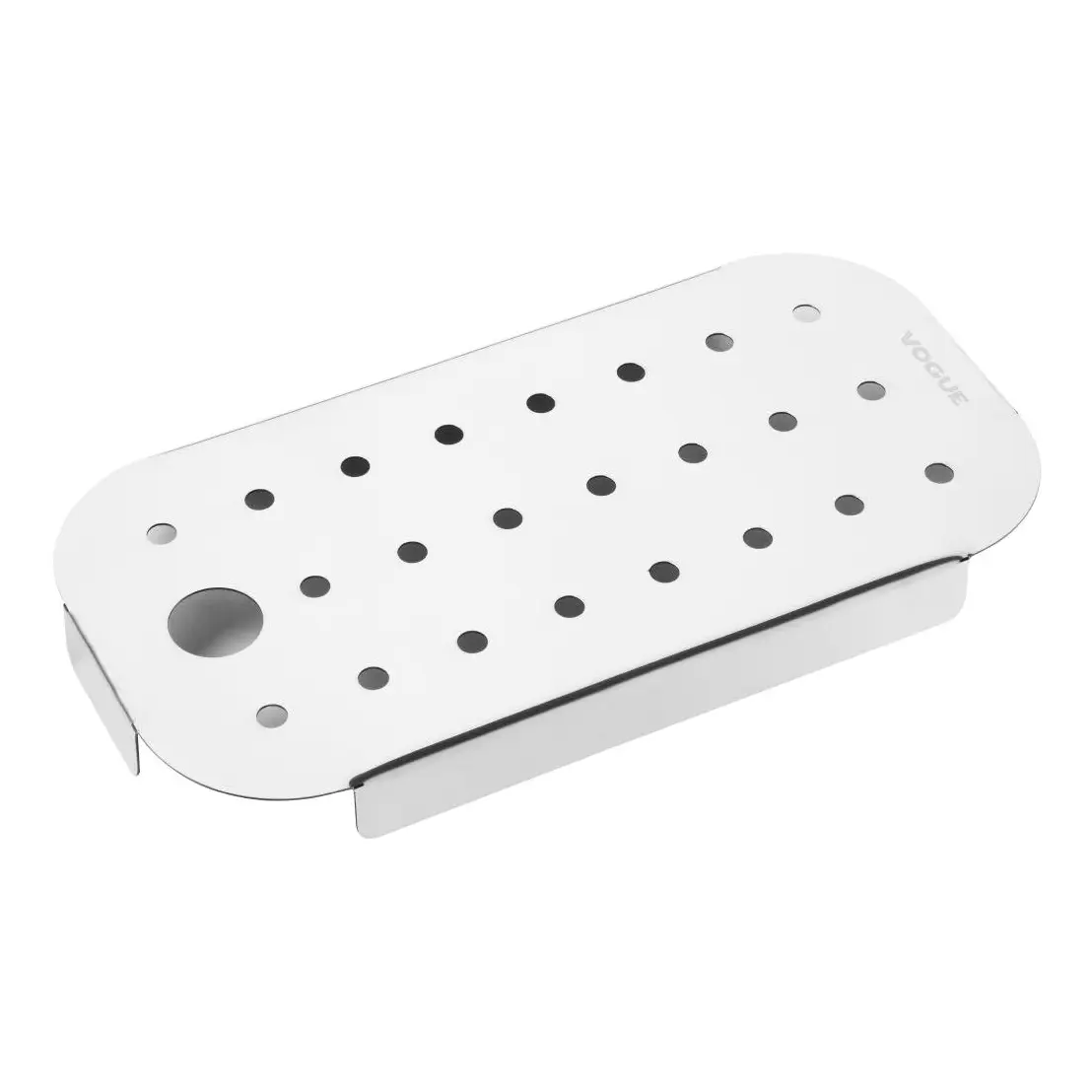 Égouttoir en acier inoxydable Vogue pour GN 1/4