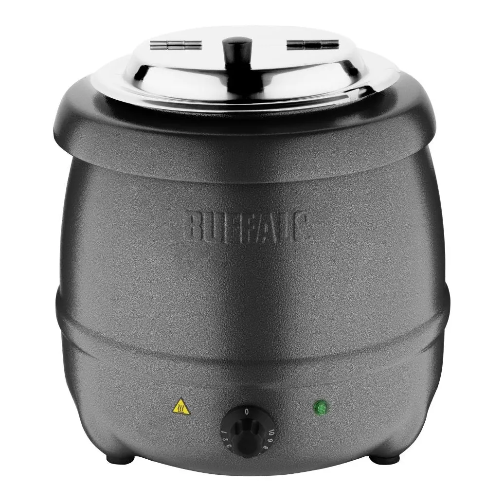 Marmite à soupe Buffalo gris graphite