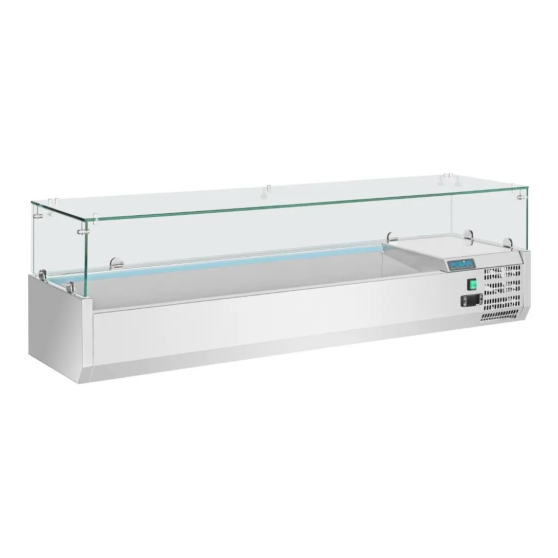 Saladette réfrigérée 5x GN 1/3 et 1x GN 1/2 Polar Série G