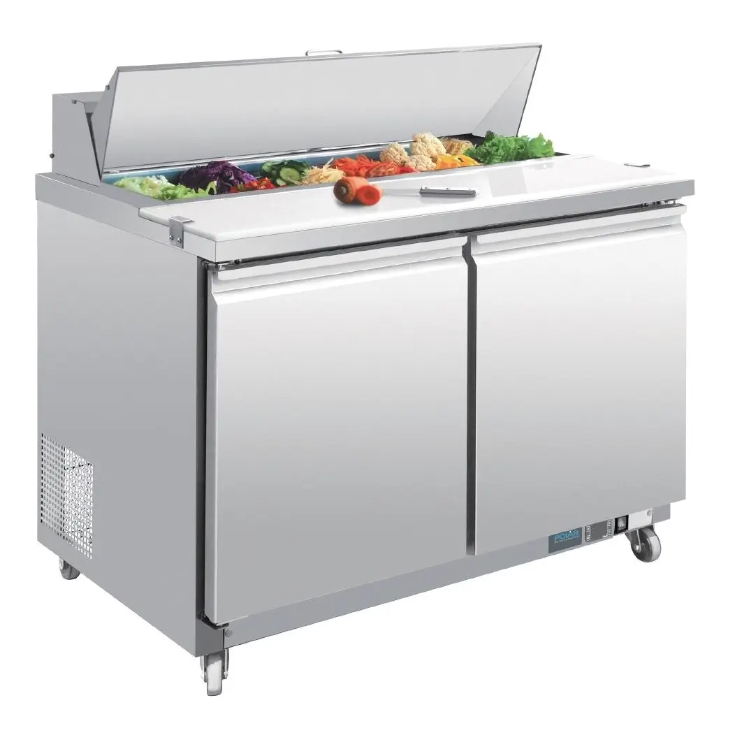 Comptoir de préparation 2 portes 405L Polar Série U