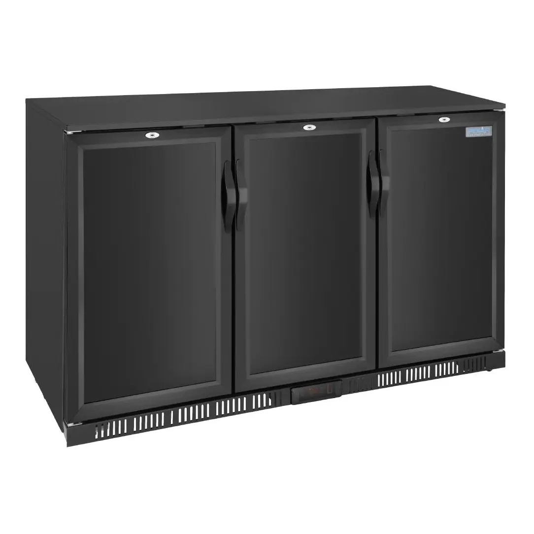 Arrière-bar trois portes pleines Polar Série G 850mm 320L