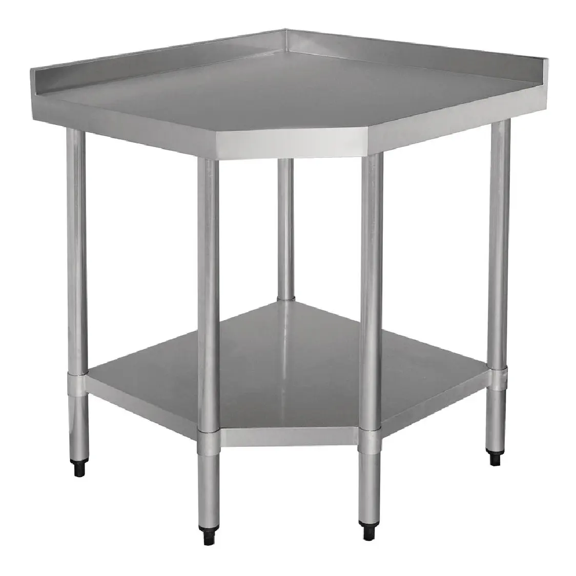 Table d'angle inox Vogue 700mm