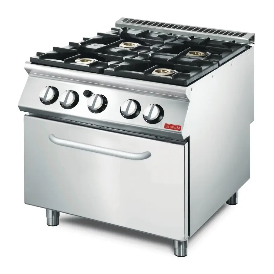 Fourneau gaz sur four à gaz Gastro M 70/80 CFGB