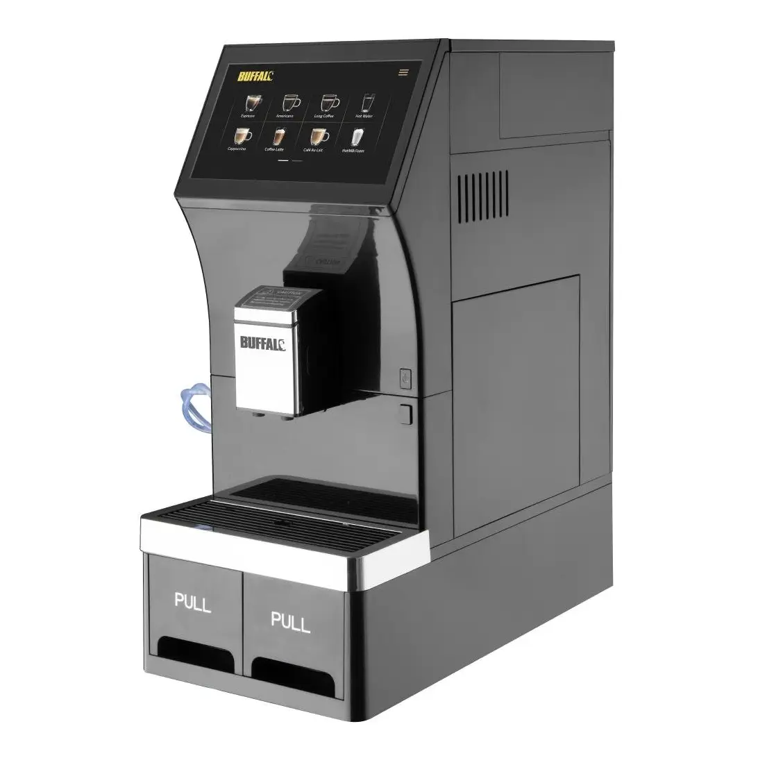 Machine à café du grain à la tasse Buffalo avec grand écran tactile