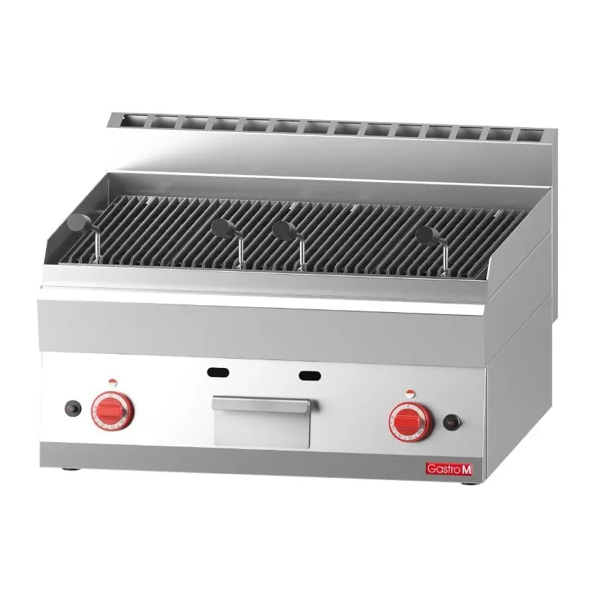 Grillade pierre de lave gaz Gastro M 650 65/70GRL