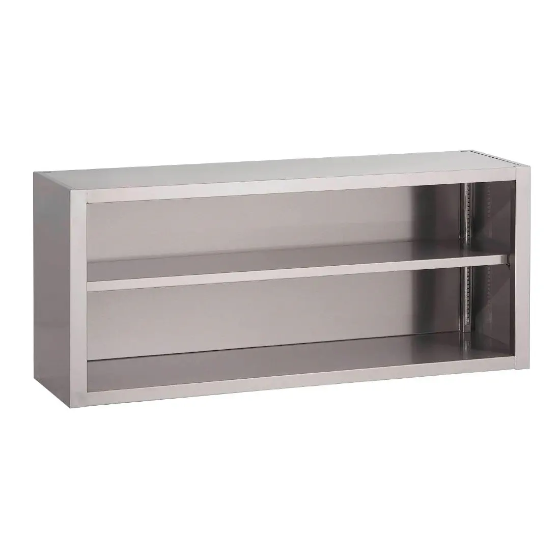 Placard ouvert mural inox Gastro M 800 x 400 x 400mm