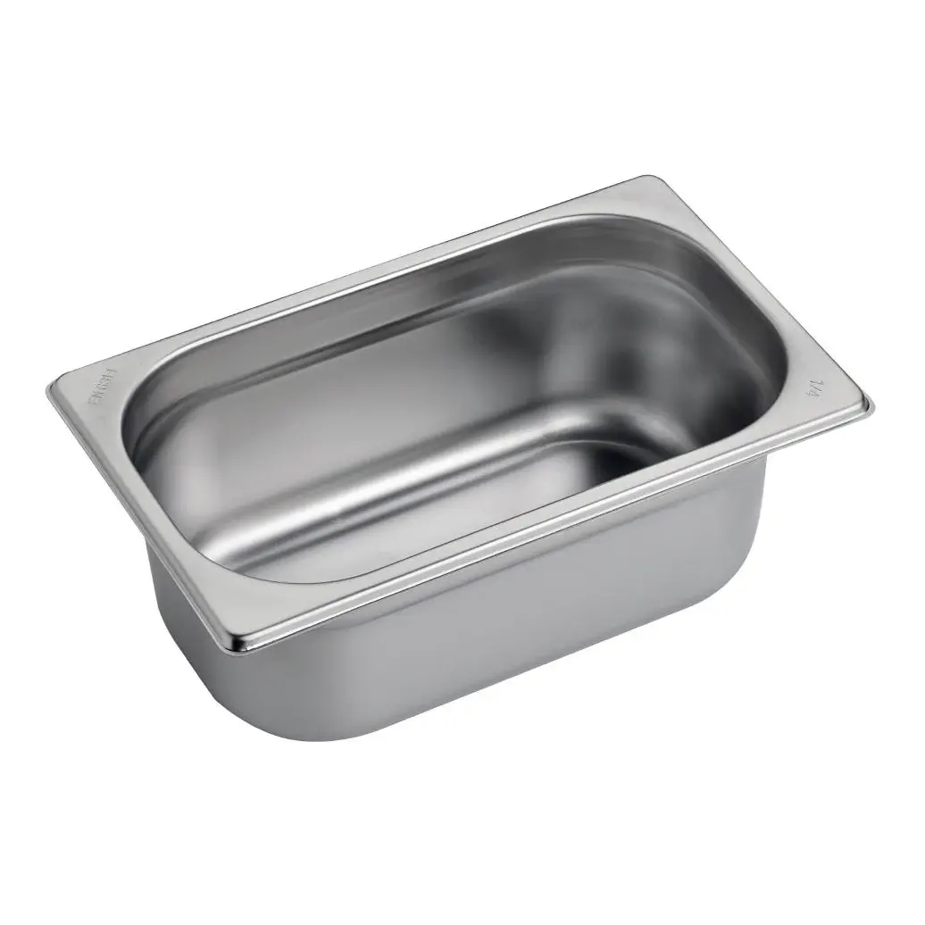 Bac inox GN1/4 Gastro M 100mm