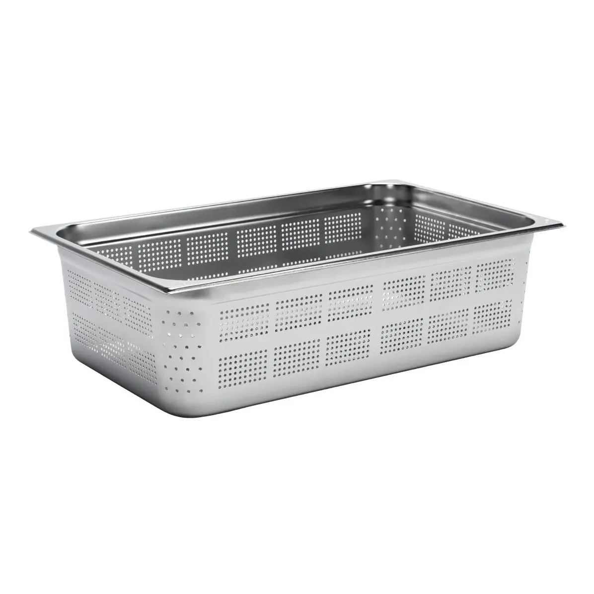 Bac inox perforé GN1/1 Gastro M 150mm