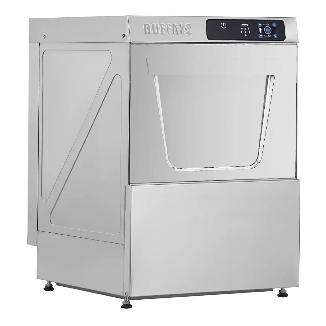 Lave-verres digital de comptoir Buffalo casier 350mm