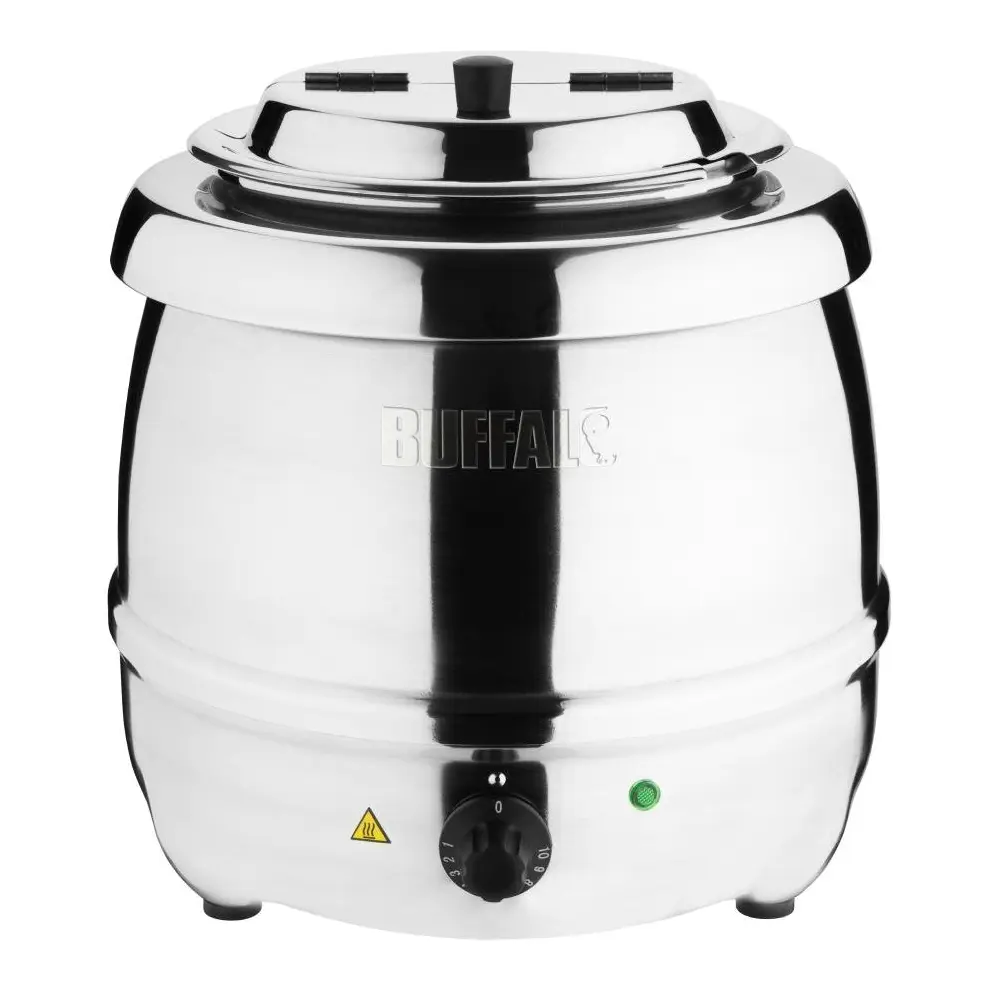 Marmite à soupe Buffalo acier inoxydable