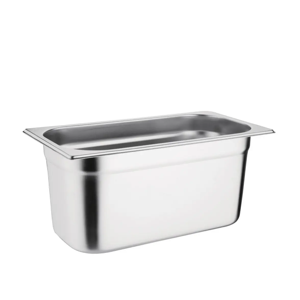 Ensemble inox 3 GN 1/3  avec couvercles Vogue 