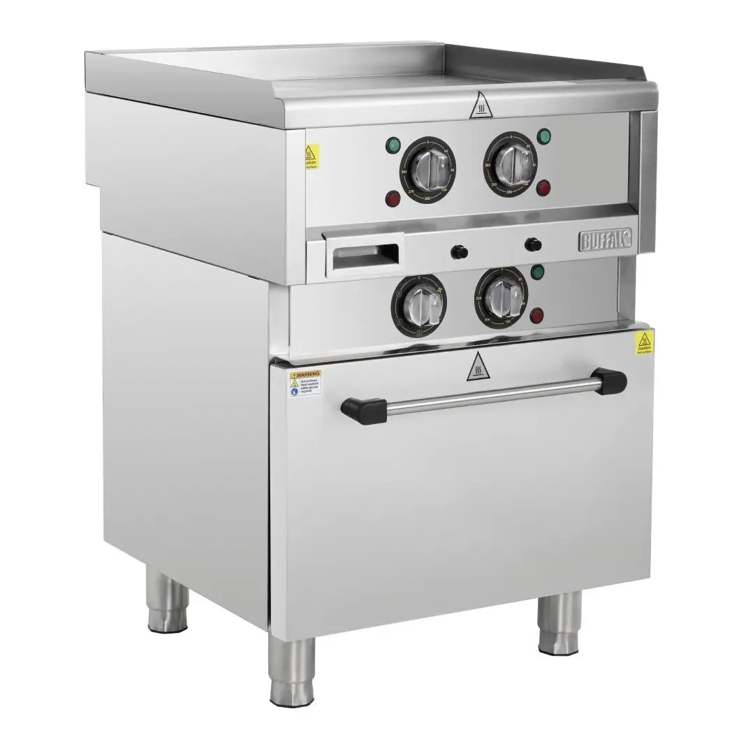 Plaque de cuisson électrique sur four à convection Buffalo Série 600