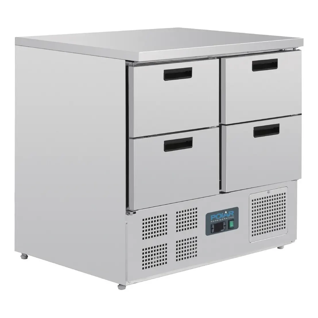 Table réfrigérée compacte 4 tiroirs 240L Polar Série G