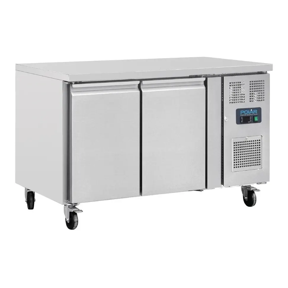 Table réfrigérée positive deux portes Polar Série U 282L