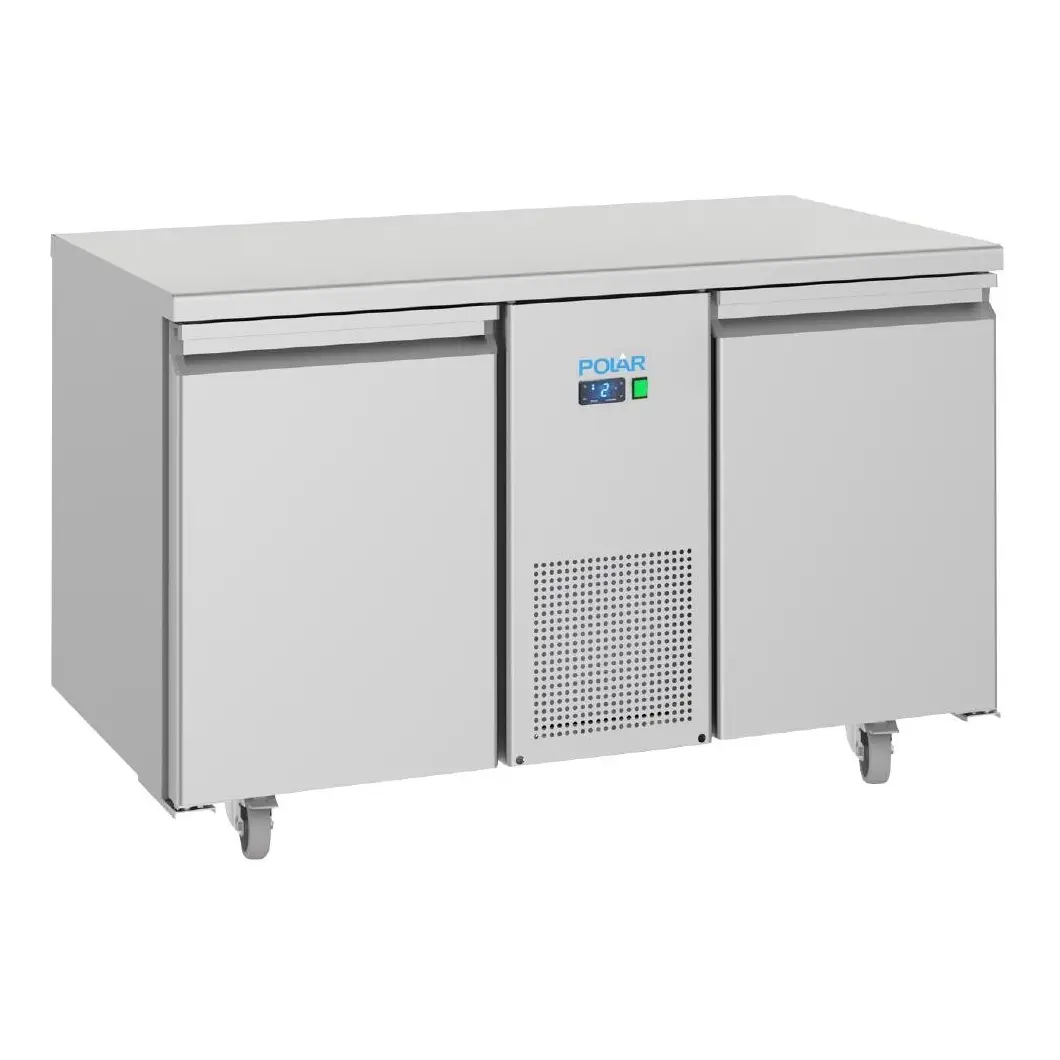 Table réfrigérée négative économe en énergie Polar Série U 2 portes 281L
