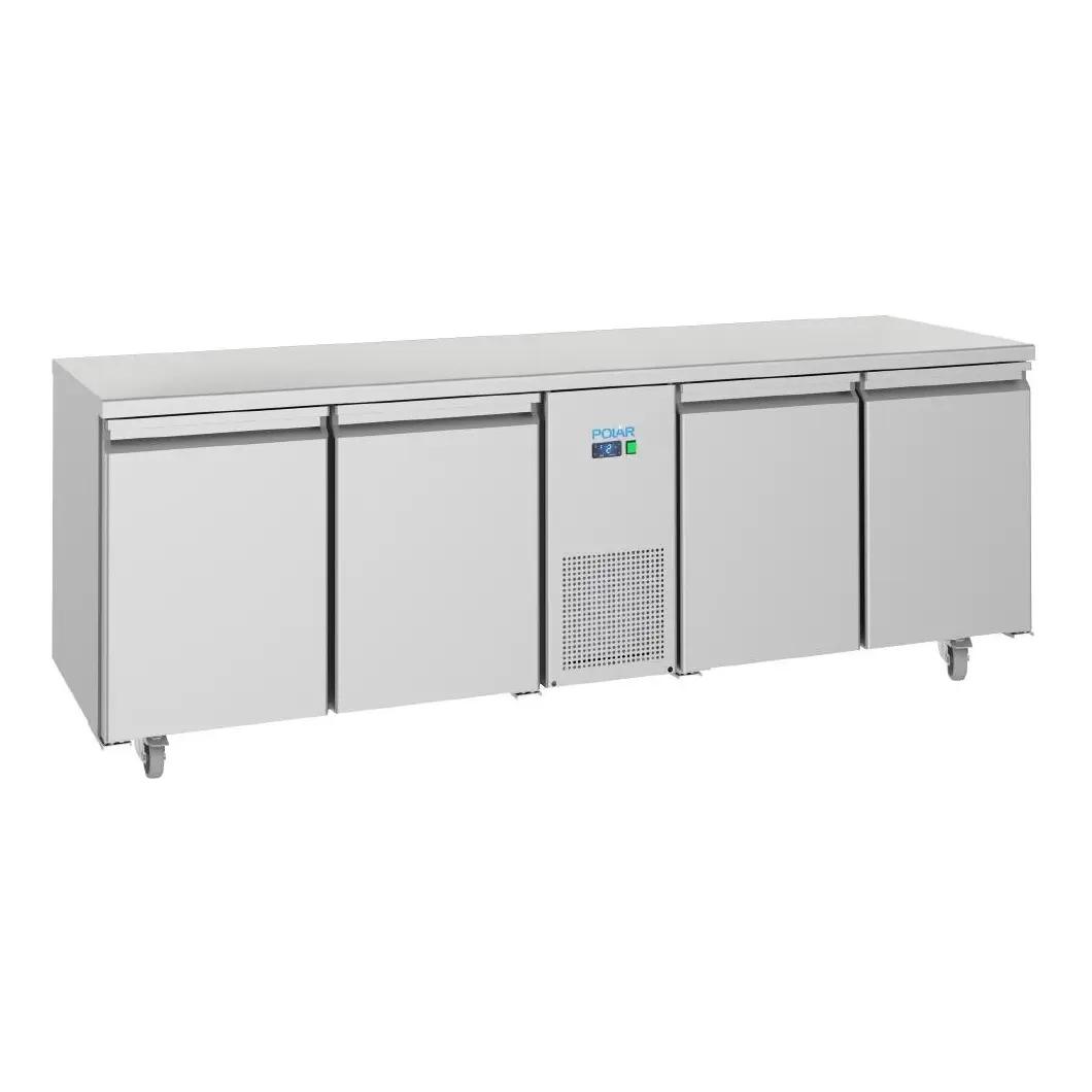 Table réfrigérée positive économe en énergie Polar Série U 4 portes 632L