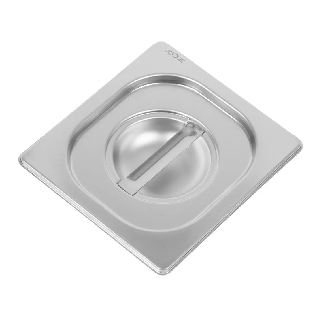 Couvercle inox 18/10 professionnel Vogue GN 1/6