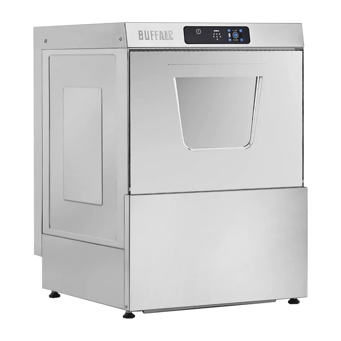 Lave-vaisselle numérique dessous de comptoir Buffalo avec pompe de vidange casier 500mm