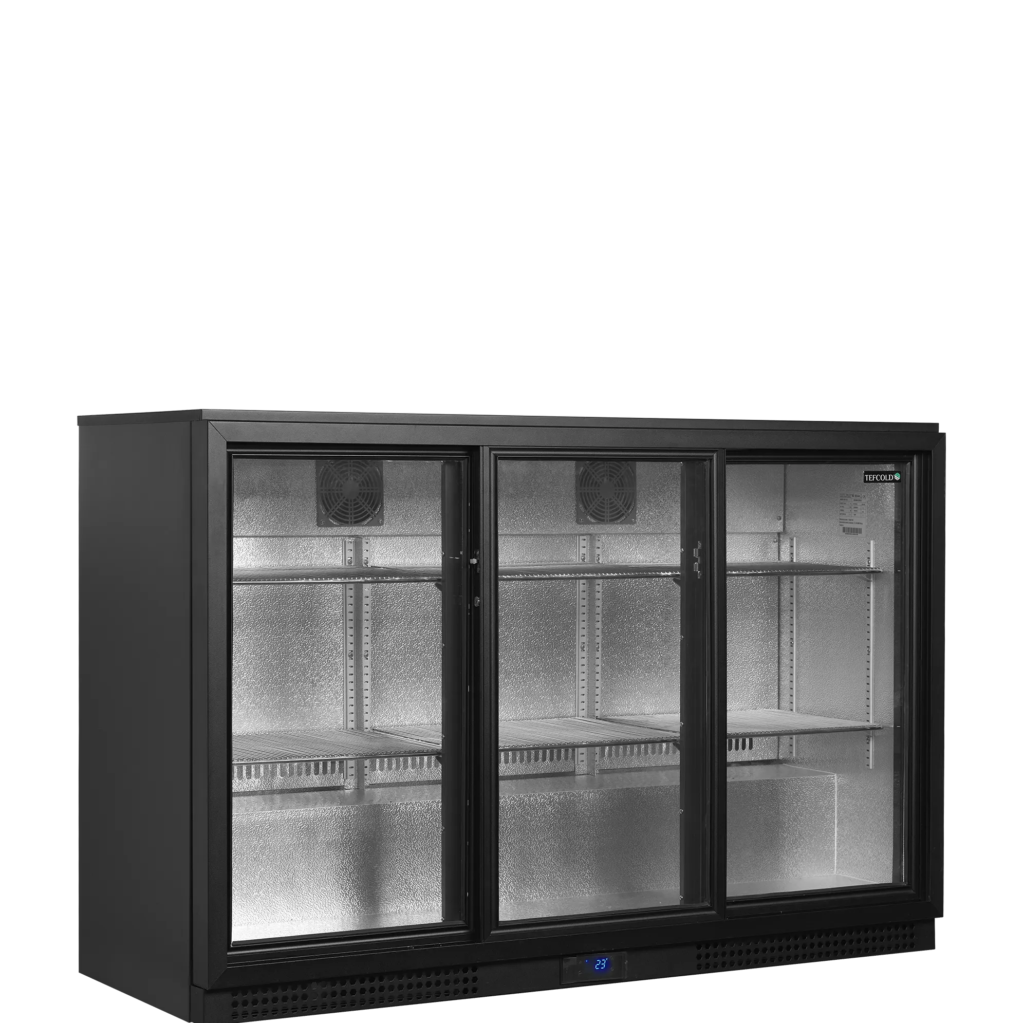 Arrière de bar 3 portes vitrées coulissantes 311 L
